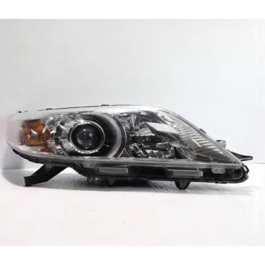 Imagem de Lâmpada esquerda direita LED luz diurna frontal LED conjunto de farol lâmpada de canto ampla compatível com Sienna 2011-2014 81110-08032 (esquerda)