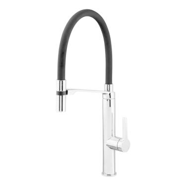 Imagem de Misturador Monocomando de Mesa Cozinha Bica Alta Gourmet Santiago 1/2" Cromado (62...