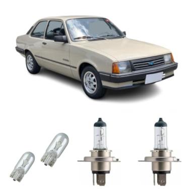 Imagem de KIT LÂMPADA FAROL BAIXO/ALTO + LANTERNA GM CHEVETTE 1973 A 1993 "ACOMPANHA UM PAR DE LAMPADAS PINGO, ILUMINAÇÃO COMPLETA E CONFIÁVEL.”