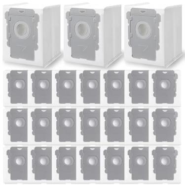 Imagem de APZOVO Pacote com 24 sacos de vácuo para iRobot Roomba i7, i7+, i8, i8+, i3, i3+, i4, i4+, i5, i5+ i6, i6+, j5, j5+, j6, j6+, j7, j7+, j8, j8+, j9, j9+, s9, s9+, bolsa de substituição para Roomba i