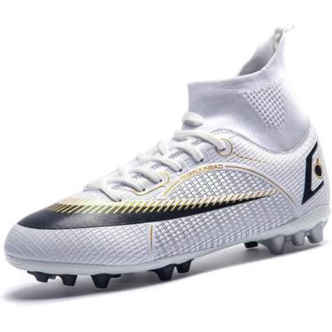 Imagem de Sapatos de futebol para homens Breathing Long Spikes Rubber Sole - Yiw