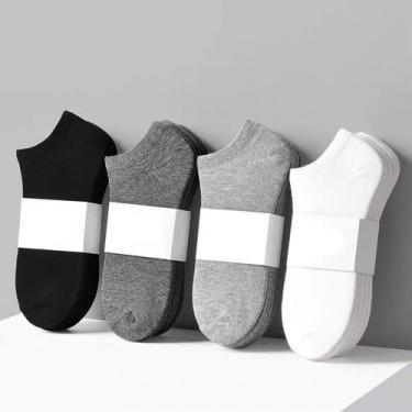 Imagem de Kit 24 Pares Meias Soquetes ótima qualidade unissex - Universal, Sorti