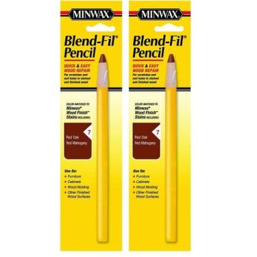Imagem de Lápis Blend-Fil Minwax 110076666, pacote com 2 unidades, Red Oak Mahog