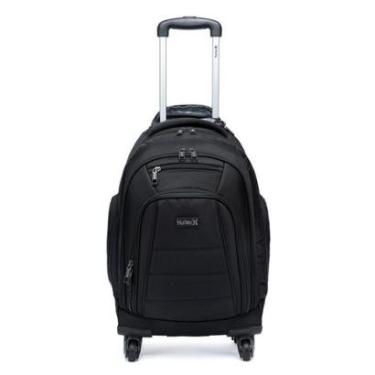 Imagem de Mochila De Rodinhas Hurley Reforçada Notebook Viagem 32 Litros-Unissex