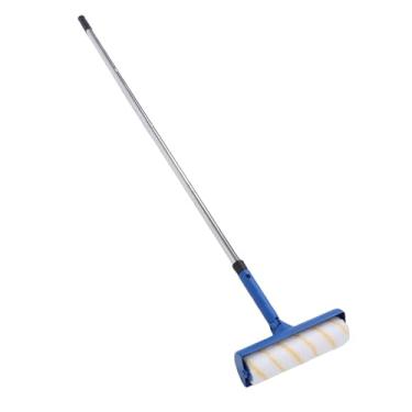 Imagem de Fafeicy Kit de Rolo de Pintura Rolo à Prova de Respingos de 10 Polegadas Com Postes de Aço Inoxidável para Paredes de Teto Móveis para Pintura Interna e Externa Conjunto Profissional para Serviços