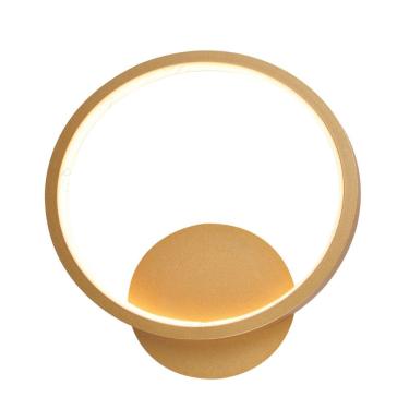 Imagem de Arandela Aro Dourado Fosco 22cm Led 14W 3000K Bivolt 16471-PL