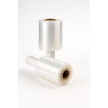 Imagem de Yens 2 Pack 5" inch 1000 Ft Roll 80 Gauge Total 2000 ft Mini Hand Stretch Wrap Industrial Strength Mini Hand Stretch Wrap Moving Supplies Durable Heavy Duty Shrink Film