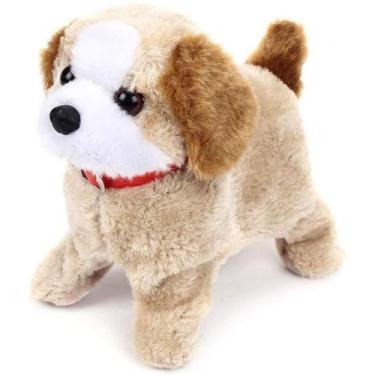Imagem de Brinquedo Infantil Cachorro Anda Pula Senta Dog Som - Mark Villa