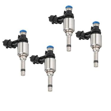 Imagem de Conjunto de 4 bicos injetores de combustível para carro, peças de motor automotivo 353102B110 para Kia Rio e Soul 1.6L (sem turbo) 2012-2016.