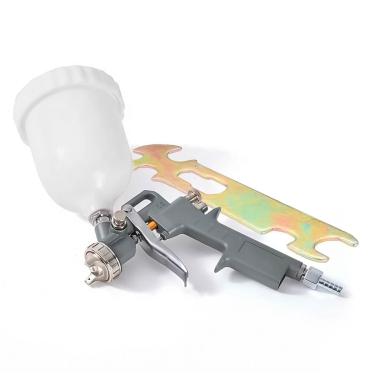 Imagem de Pistola Pintura Gravidade Profissional 3 Bicos 1.2/1.5/1.8mm 500ml Pneumática: Acabamento Superior e Alta Precisão
