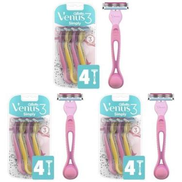 Imagem de Lâmina descartável Gillette Venus Simply 3 Dragonfruit x12