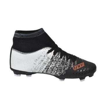 Imagem de Chuteira Campo Adulto Botinha UZ - Uzze, Preto, 42