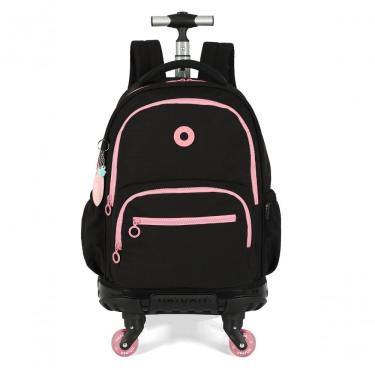 Imagem de Mochila Com Rodas Up4you By Luara Preto - Unico Preto