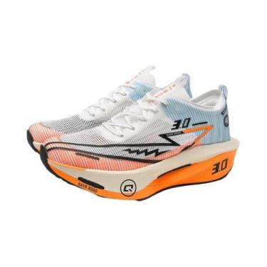 Imagem de Tênis Feminino Respirável Com Malha E Placa De Carbono, Amortecido Par