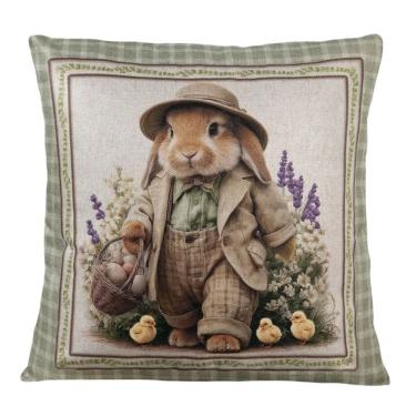 Imagem de Almofada De Páscoa Rustic Line Coelho Zezinho 499173 40cm