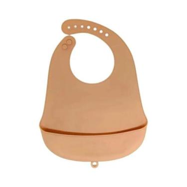 Imagem de Silicone bebê comendo babadores para crianças, Toalha babando, Imperme