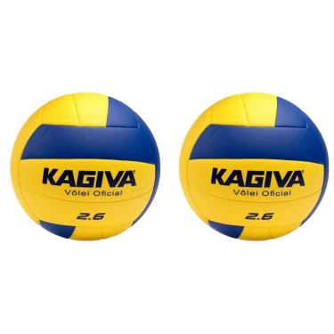 Imagem de kit 02 Bola De Vôlei Kagiva 2.6 Oficial XXIV-Masculino