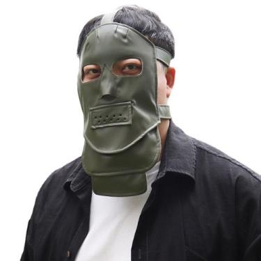 Imagem de Máscara de cosplay Riddle Leather para festa à fantasia - yiweisai