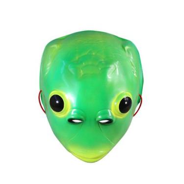 Imagem de Máscara de cosplay Greens Fishs Halloween Carnaval Páscoa - yiweisai