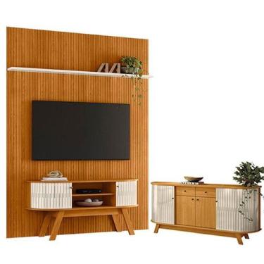 Imagem de Painel Piso Teto New Interlagos com Rack Bancada Atlanta New Silversto