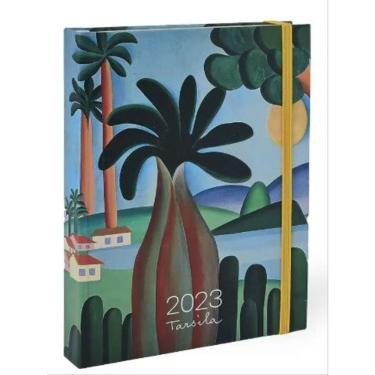 Imagem de 2023 AGENDA TARSILA DO AMARAL CARTÃO POSTAL TECA DIÁRIA P - 11,50 x 15,50