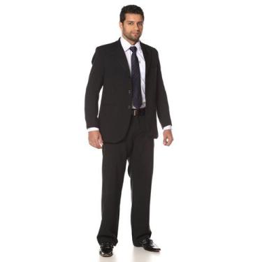 Imagem de Terno masculino social - Demorgan Uniformes, Preto, 46