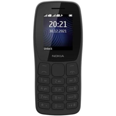 Imagem de Lote 05 celular nokia 105 2g nk093 dual mp3 radio fm lanterna preto