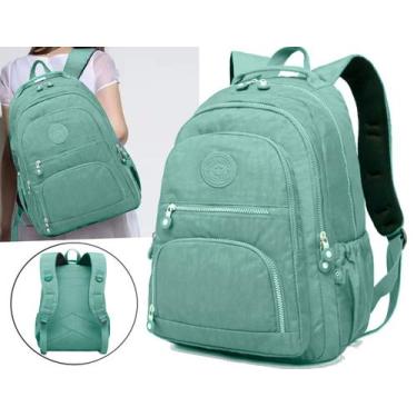 Imagem de Mochila Notebook Feminina Tecido Tactel Molinho Impermeavel Escola Tra