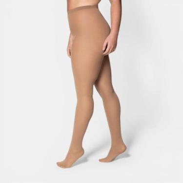 Imagem de Meia-Calça Lupo Opaca Plus Size Pó de Arroz, Po de arroz, XG