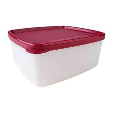 Imagem de Tupperware Jeitosinho 400ml Transparente e Vinho