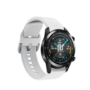 Imagem de Pulseiras NSmart compatíveis com Amazfit GTR 47MM / GTR 2 / GTR 2e / GTR 3 / GTR 4 (Branca 2)