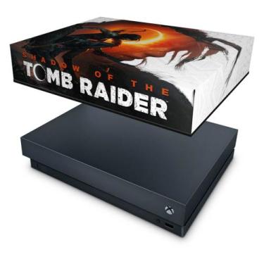 Imagem de Capa Compatível Xbox One X Anti Poeira - Shadow Of The Tomb Raider - P