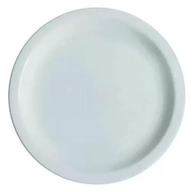 Imagem de Jogo 12 Pratos De Sobremesa Branco Cerâmica - Porcelart
