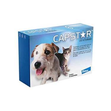 Imagem de Antipulgas Capstar para Cães e Gatos até 11kg (6 comprimidos) - Novartis