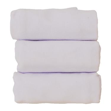 Imagem de Kit Fronhas de Malha Branco - 3 Peças