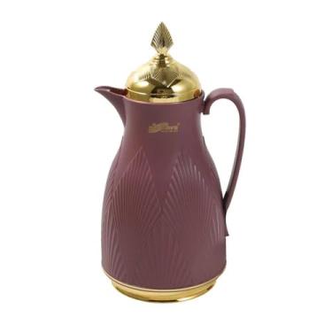 Imagem de Garrafa Térmica Café Chá 1 Litro Roxa a Vácuo DayDays Luxo