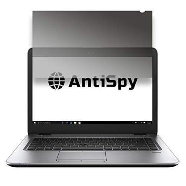 Imagem de Tela de privacidade AntiSpy | Filtro de privacidade para laptop - 2 opções de fixação | Robusto e reutilizável | Filtro de privacidade adesivo | Película de privacidade para notebook (17,3 polegadas