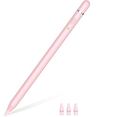 Imagem de Caneta Stylus para iPad 2018-2023, USB C Pencil (1ª Geração) com 10x Carregamento Rápido, Detecção de Inclinação e Rejeição de Palma, Lápis Profissional para iPad 10~6, Air 3~5, Mini 5/6, Pro 11"/12"