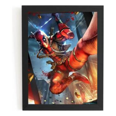 Imagem de Quadro Deadpool Marvel Hq Filme Arte - Fanarte