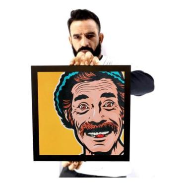 Imagem de Quadro Seu Madruga Turma Do Chaves Pop Arte Decoração - Fanarte