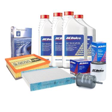 Imagem de Kit Troca De Oleo 5w30 Filtros Pecas Genuinas Gm Onix /prisma