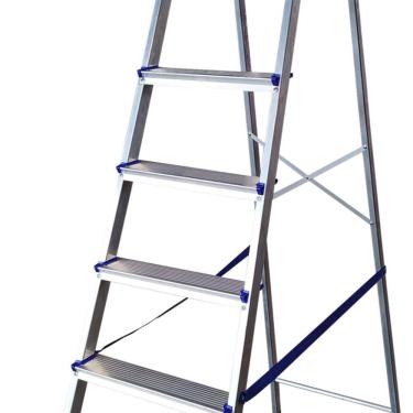 Imagem de Escada Tesoura Doméstica de Alumínio 8 Degraus