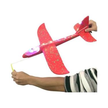 Imagem de Avião De Espuma Grande De 50cm, Planador Leve, Avião De Bolha Inercial