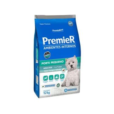 Imagem de Ração Premier Ambiente Interno para Cães Adultos Porte Pequeno 12kg - 