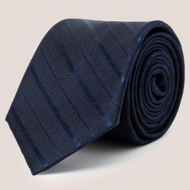 Imagem de Gravata de Seda Dudalina Listrada Masculino-Masculino