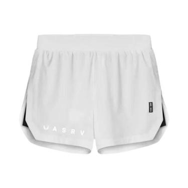 Imagem de Shorts Masculinos 2 Em 1 De Secagem Rápida Para Academia E Basquete AS