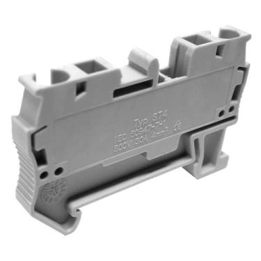 Imagem de Borne Sack Modelo PT4 Cinza - Conector de Fios 57x35x6mm - OEM