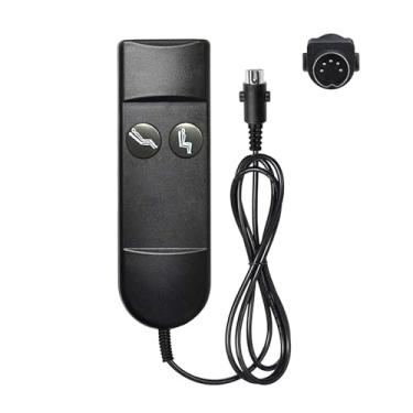 Imagem de SZAWINLI Interruptor reclinável elétrico, controle manual de sofá elétrico de 5 pinos em linha em vez de elevação de cadeira, adequado para cadeira preguiçosa Okin Limoss