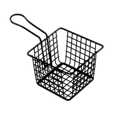 Imagem de IEUDNS Deep Fryer Basket Basket French Chip Fryer Brechander Filder Sifter Pasta Fries frances, Pequeno