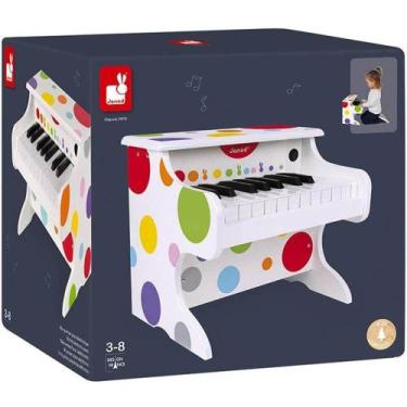 Imagem de Meu primeiro pianinho confetti janod - MAPED, Colorido